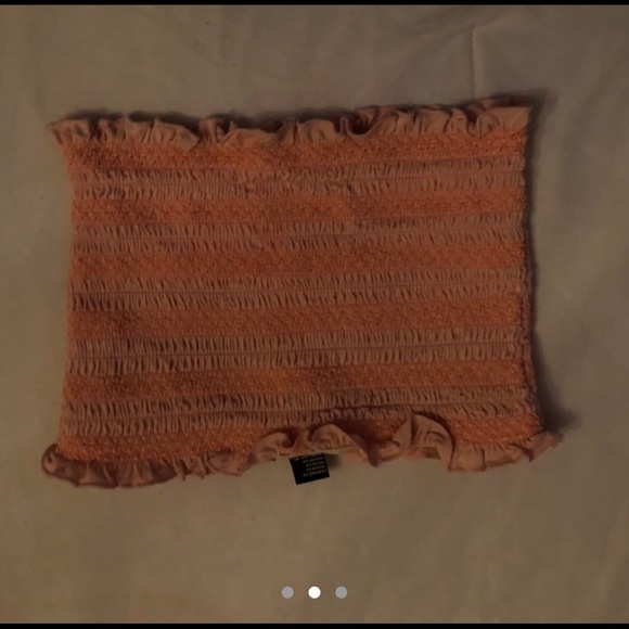 pink& orange bandeau top - Picture 2 of 2